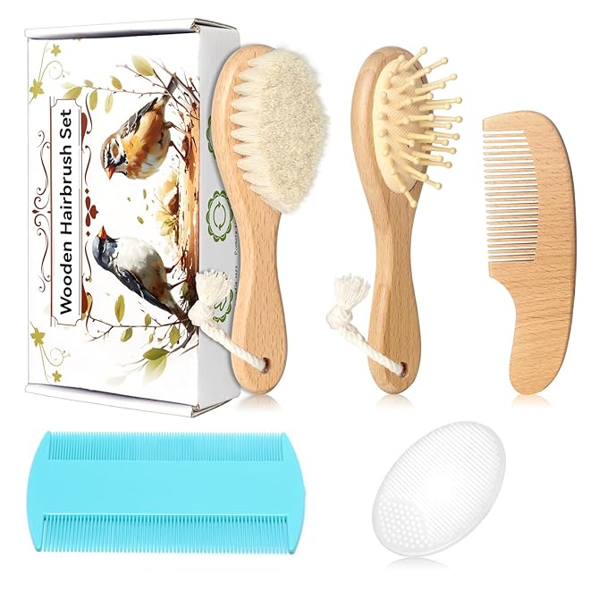 Baby Grooming Brush Kit